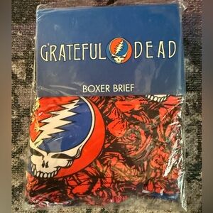 Ripple Junction Grateful Dead Boxer Briefs - Red and Blue